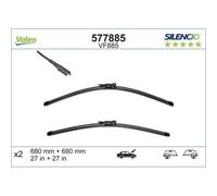 Wischblatt VALEO Silencio Xtrm VF885, 680mm, Vorne, 2 Stück