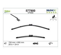 Wischblatt VALEO Silencio Xtrm VF900, 700/600mm, Vorne, 2 Stück
