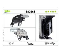 1x Wischermotor VALEO 582668 passend für PORSCHE