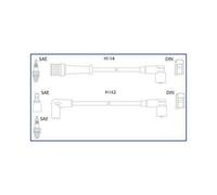 1x Zündleitungssatz HITACHI 134485 passend für RENAULT