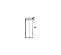 KOLBENSCHMIDT Zylinderlaufbuchse 99mm für TOYOTA 89852190