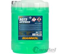 10 (1x10) Liter MANNOL Antifreeze AG13 -40°C Kühlerfrostschutz Fertiggemisch