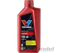 1x1L VALVOLINE MAXLIFE 10W-40 MOTORÖL passend für MB 229.3 VW 502/505.00 RN 0710