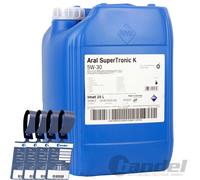20l Aral Supertronic K 5w-30 Bmw Ll-04 Mb 229.51 Vw 50400 50700 Ll Iii 15cbde