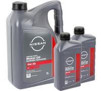 1x5+2x1l Original Nissan Synthetic Technology Motoröl 5w30 Passend Für Acea C4 08880-80845