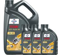 1x5+3x1L FUCHS TITAN GT1 FLEX FR 5W30 ÖL passend für RENAULT RN17 PSA B71 2290
