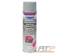 1x500ml PRESTO STEINSCHLAG UNTERBODENSCHUTZ UBS HELL GRAU KORROSIONSSCHUTZ SPRAY