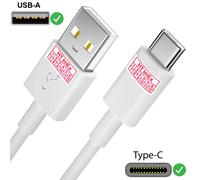 2.0 USB Type-C Ladekabel Anschluss komp. für Kamera Transcend DrivePro Body 70