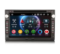 2.0GHz CPU Android 14 Autoradio GPS Navigator für VW Golf MK4 Passat B5 Jetta Sharan Polo T5 Skoda Octavia Superb 7 Zoll Touchscreen Wireless CarPlay WiFi 4G Bluetooth 5.0 A2DP Canbus 8-Kern