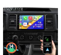 9" 2+32G Android 14 Autoradio Carplay FM GPS Navi für VW T6 Transporter Multivan