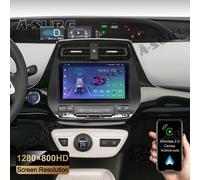 2+32G Android 14 Autoradio Für Toyota Prius MK4 2016-2022 GPS Apple CarPlay WIFI