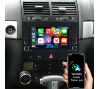 2+32GB Android Autoradio Carplay Navi SWC GPS Für VW Transporter Multivan T5