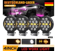 2/4/10pcs 4'' LED Arbeitsscheinwerfer 12V 24V Positionslicht Zusatzscheinwerfer