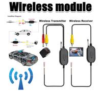 2.4G Rückfahrkamera Auto Funk Kabellose Video Transmitter Sender Empfänger Set