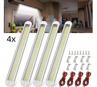 2/4PCS 12V LED Streifen Leuchte 120LEDs Auto KFZ Van VOLT Stablampe Lichtleiste