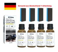 2/4xCar Clean Crystal Coating Plastic Restorer Auto Polish und Repair Coating DE