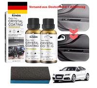 2/4xCar Clean Crystal Coating Plastic Restorer Auto Polish und Repair Coating DE