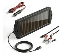 2,5 W Amorphes Silizium-Solarmodul-Batterie-Wartungsgerät - 16 V tragbares Solar-Ladegerät mit PVC-Rahmen für 12 V Fahrzeugbatterien