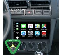 2+64G Android 15 Carplay Autoradio GPS Navi RDS für VW Golf IV 1J1 1J2 + Kamera
