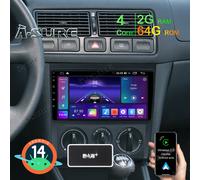2+64G Android 15 Carplay Autoradio GPS Navi WIFI DSP für VW Golf IV 1J1 1J2 DAB+