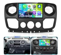 2+64G Android15 Autoradio Carplay für Renault Master 3 Opel Movano B Nissan Navi