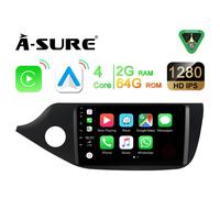 DAB+ 64G Android 14 Autoradio CarPlay GPS Navi Kam für VW Golf VII MK7 2012-2017