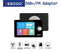2.8" DAB+ Autoradio Adapter Wireless FM Transmitter EmpfäNger Bluetooth USB AUX
