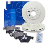 2 ATE Bremsscheiben Ø256mm + Beläge vorne für VW Golf III Vento Polo 6N2 Lupo