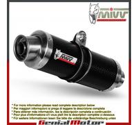 2 Auspuff exhausts MIVV GP Carbon fur Aprilia Tuono Fighter 1000 2006 > 2010