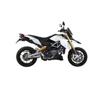 2 Auspuff exhausts MIVV Suono Schwarz U fur Aprilia Dorsoduro 1200 2012 > 2016