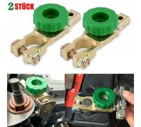 2× Auto Batterie Trenner Unterbrecher Boot KFZ Haupt Trenn Schalter Pol Klemme