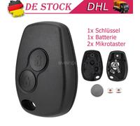 2 Auto Schlüssel Gehäuse Set für Renault Twingo II Clio Kangoo Wind Dacia Duster