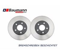 2 BREMSSCHEIBEN BESCHICHTET (ROSTFREI) VORNE FÜR CHEVROLET HHR 2006-2011 276mm