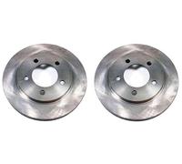 2 BREMSSCHEIBEN VORNE FÜR JEEP CHEROKEE 1999-2001 / WRANGLER 1999-2006 ROSTFREI