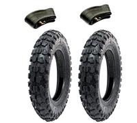 2 CROSS REIFEN 100/90-10 + KAMERN REIFEN UNION KOMPATIBEL MIT PIAGGIO APE 50 MINICROSS MINI MOTORRAD SCOOTER 6PR