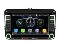 2 DIN Autoradio für Skoda Fabia 2007-2014 mit kabelloses Carplay | 7 Zoll Touchscreen MP5 Player Auto Stereo Head Unit mit Android Auto AM FM RDS Radio SWC Mirror Link Bluetooth Rückfahrkamera