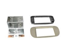 2-DIN Radioblende Fiat 500 / 500 C beige