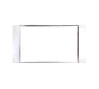 2-DIN Radioblende Ford S- C-Max Focus Fiesta Mondeo Transit Fusion Kuga Silber