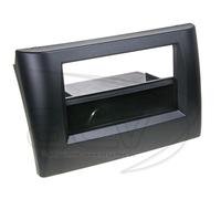 2-DIN Radioblende mit Fach Fiat Stilo schwarz