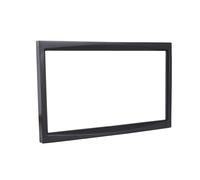 2-DIN Radioblende , schwarz Citroen 002.286-0