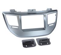 ACV Radioblende für Hyundai Tucson (TL) 2-DIN ab Bj. 07/2015 Silber