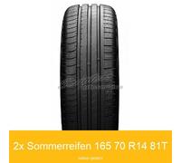 2-er Satz 165/70 R14 81T Hankook Kinergy Eco K425 VW Sommerreifen | 60657