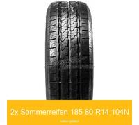 2-er Satz 185/80 R14 104N Sommerreifen Radar Argonite RV4T | 59122