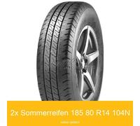 2-er Satz 185/80 R14 C 104N Linglong Radial R-701 Sommerreifen | 80588
