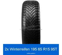 2-er Satz 195/65 R15 95T Winterreifen Vredestein WinTrac 3PMSF XL | 6979