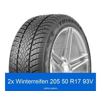 2-er Satz 205/50 R17 93V Triangle WinterX TW-401 3PMSF XL Winterreifen | 26653