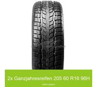 2-er Satz 205/60 R16 96H Allwetterreifen Roadstone N-Priz 4S 3PMSF XL | 37590