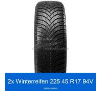 2-er Satz 225/45 R17 94V Firestone WinterHawk 4 3PMSF XL Winterreifen | 96706