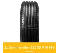2-er Satz 225/55 R16 99Y Sommerreifen Fulda EcoControl HP 2 XL | 64503