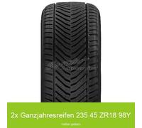 2-er Satz 235/45 R18 98Y Riken All Season 3PMSF XL Ganzjahresreifen | 14656